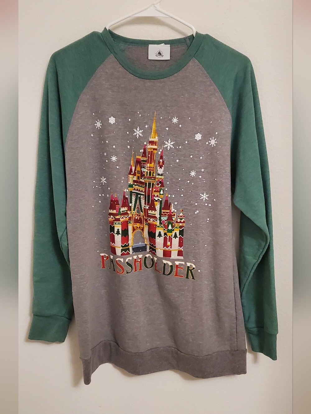 Disney Parks Walt Disney World Passholder Cinderella Castle Sweatshirt
